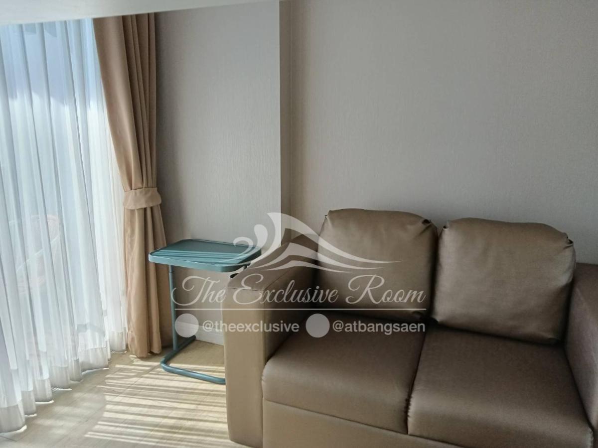 Ferienwohnung Fluffy Bed And Seaview @Bangsaen Exterior foto